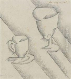 Nature Morte Avec Coupe Et Verre Nature Morte Avec Coupe Et Verre