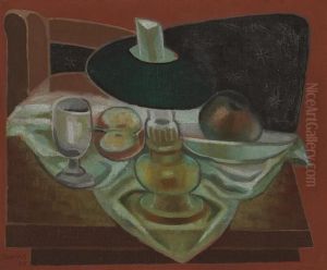 Sous La Lampe by Juan Gris