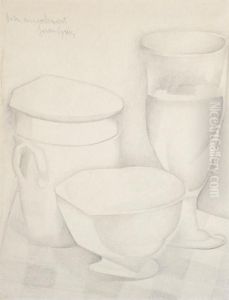 Nature Morte
Signe Et Dedicace by Juan Gris