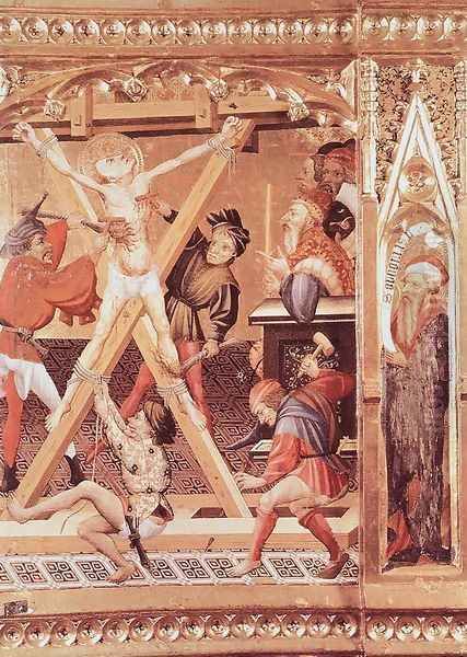 Retable of St George (detail 3) c. 1400 - view 1