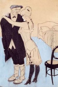 Menage De Sportsmen, Circa 1909 Menage De Sportsmen, Circa 1909