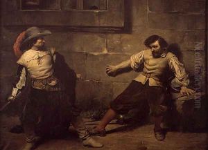 Un lance en el siglo XVII (An incident in the 17th century) by Francisco Domingo Marques