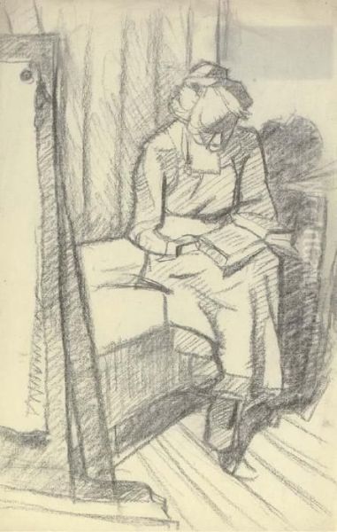 Femme Lisant - view 1