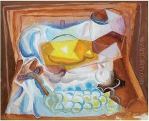 Nature Morte, Circa 1926 by Juan Gris