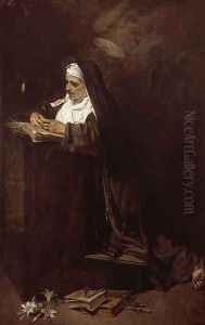 Santa Clara (Saint Clara) by Francisco Domingo Marques