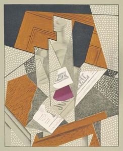 Au Soleil Du Plafond by Juan Gris