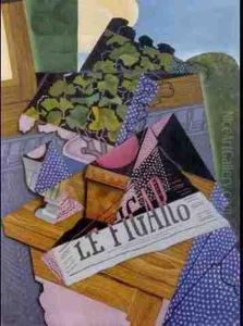 Pot De Geranium by Juan Gris