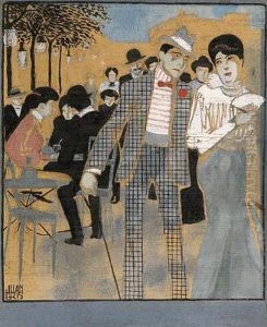 On The Castellana by Juan Gris