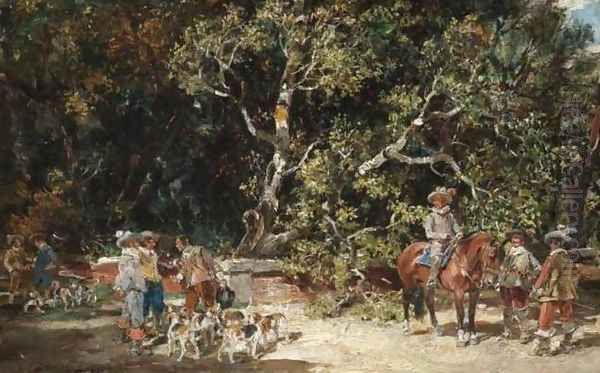 Departing for the Hunt (La Reala de Caza) - view 1