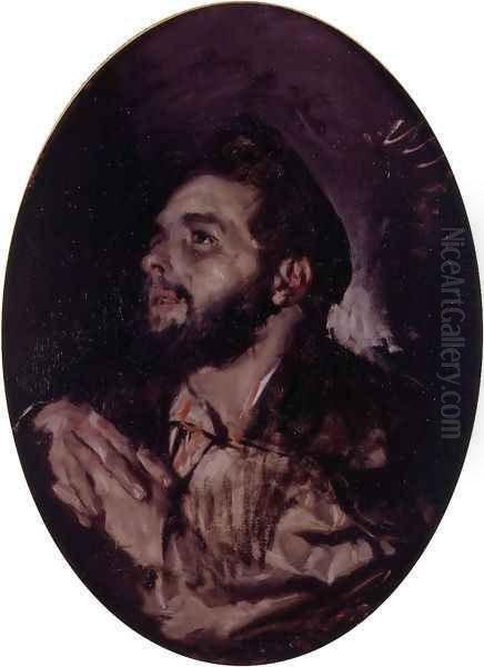 Retrato de D. Agustín Domingo, hermano del autor (Portrait of D. Agustín Domingo, the painter's brother) - view 1