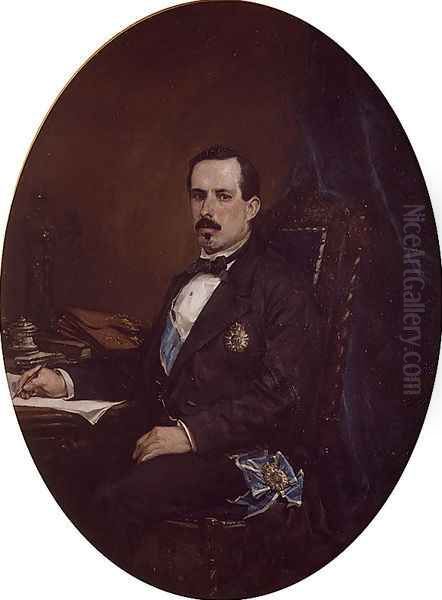 Retrato del Ministro de Fomento Manuel Ruiz Zorrilla (Portrait of Ministro de Fomento Manuel Ruiz Zorrilla) - view 1