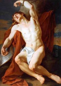 The Martyrdom of St Sebastian by Francois Guillaume Menageot