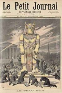 The Golden Calf from Le Petit Journal 31st December 1892 by Henri Meyer