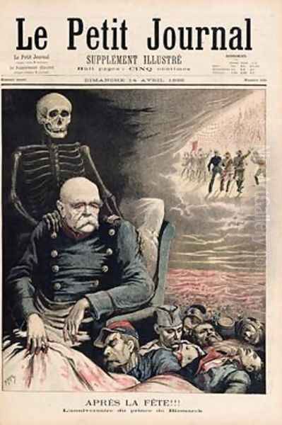 After the Party Birthday of the Prince of Bismarck from Le Petit Journal 14th April 1895 - view 1