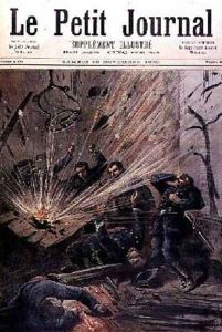 Anarchic Attack on a Police Station in Paris from Le Petit Journal 19 November 1892 by Henri Meyer