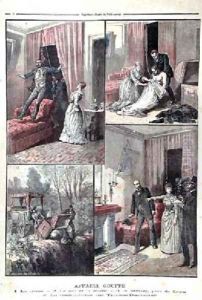 The Gouffe Mystery illustrations from Le Petit Journal 20th December 1890 by Henri Meyer