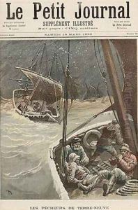 Newfoundland Fishermen from Le Petit Journal 19th March 1892 by Henri Meyer