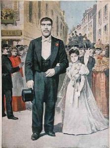 The Marriage of a Giant from Le Petit Journal 1897