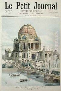 The Government Pavilion at the Chicago Exhibition from Le Petit Journal 20th May 1893 by Henri Meyer