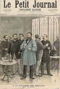 The Chamber of Deputies The Refreshment Room from Le Petit Journal 5th November 1892 by Henri Meyer