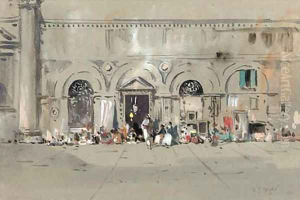 An Arab bazaar - view 1