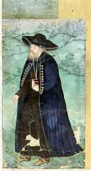 A Jesuit priest inscribed in Persian - view 1