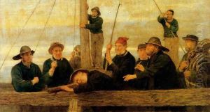 The men that man the life boat by John Morgan