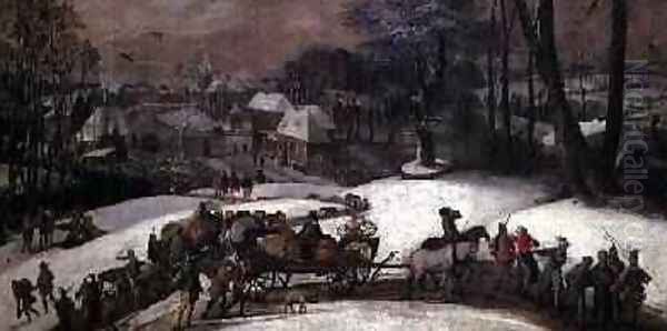 A Military Expedition in Winter 1590 - view 1