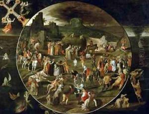 The Haywain Allegory of the Vanity of the World by Gillis Mostaert