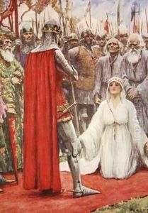King Edward looked down into Queen Philippas pleading eyes