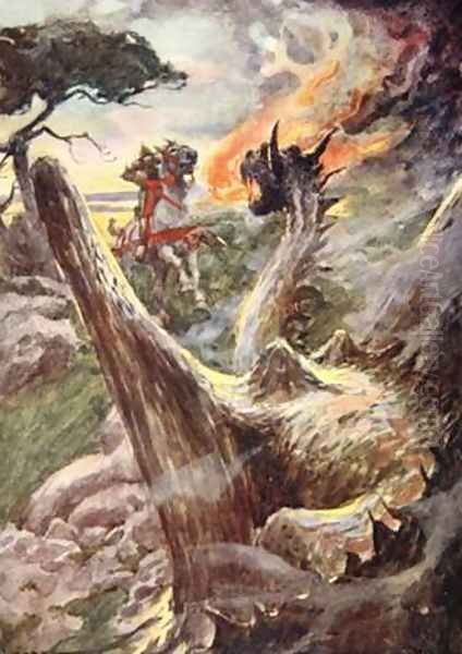 George and the Dragon 1925 - view 1