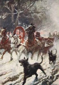 Elisabeth of Bohemia stealing the Hungarian crown