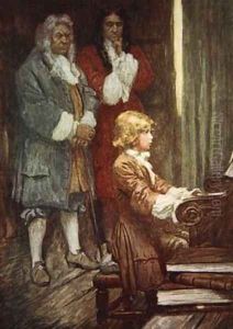 In silence they waited while Handel played by A.C. Michael