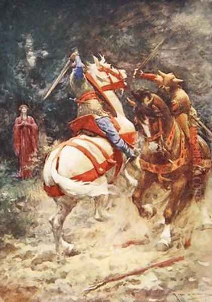 The Knight of the Swan - view 1