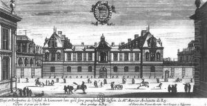 View and Perspective of the Hotel de Liancourt by Jean I Marot