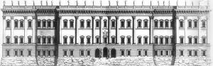 Bernini's scheme for the Louvre 1665 by Jean I Marot
