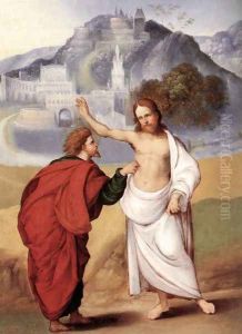 The Incredulity of St Thomas c. 1522 by Ludovico Mazzolino