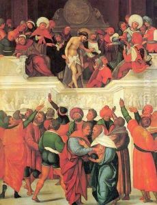 Ecce Homo 1524-25 by Ludovico Mazzolino