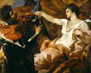 Mythological Scene 1660 by Francesco Maffei