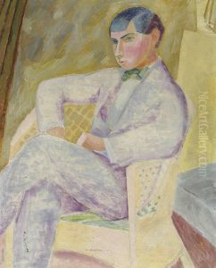 Portrait Of Ivan Grunewald, The Artist's Brother (1895-1983)