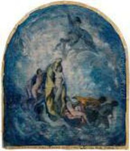 Nymphs Within Clouds by Bela Ivanyi Grunwald
