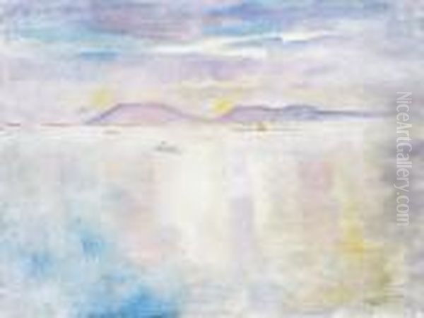 Lake Balaton With Sail - view 1