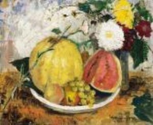 Autumn Still Life by Bela Ivanyi Grunwald