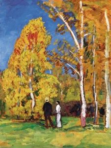 In The Park (autumn) by Bela Ivanyi Grunwald