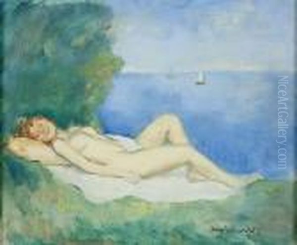 Nude In Landscape - view 1