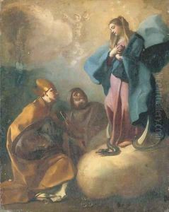 The Virgin in Glory with Saint Januarius and Saint Francis of Paola