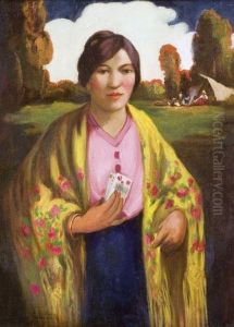 Kartyaveto by Bela Ivanyi Grunwald