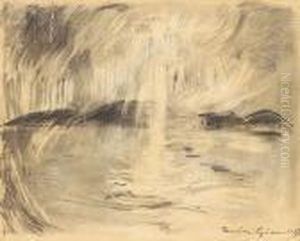 A Badacsony - Hegy A Balaton Partjarol by Bela Ivanyi Grunwald