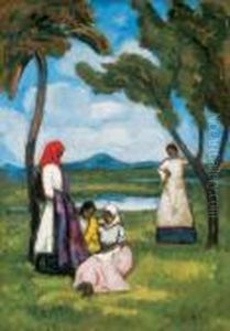 In The Open-air, Early 1910s In The Open-air, Early 1910s