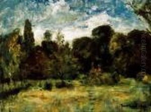 Mill Amongst Trees by Bela Ivanyi Grunwald